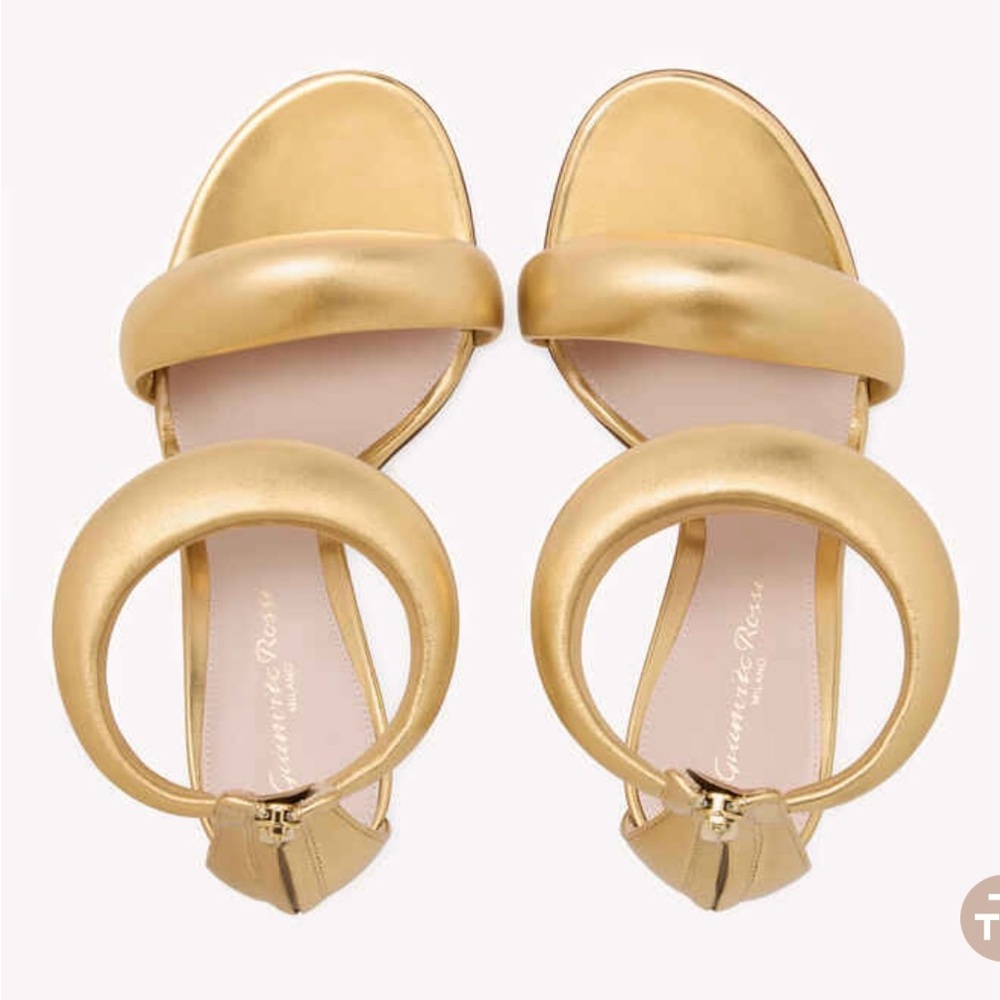 Gianvito Rossi Gold Women's Sandals, worn only once.